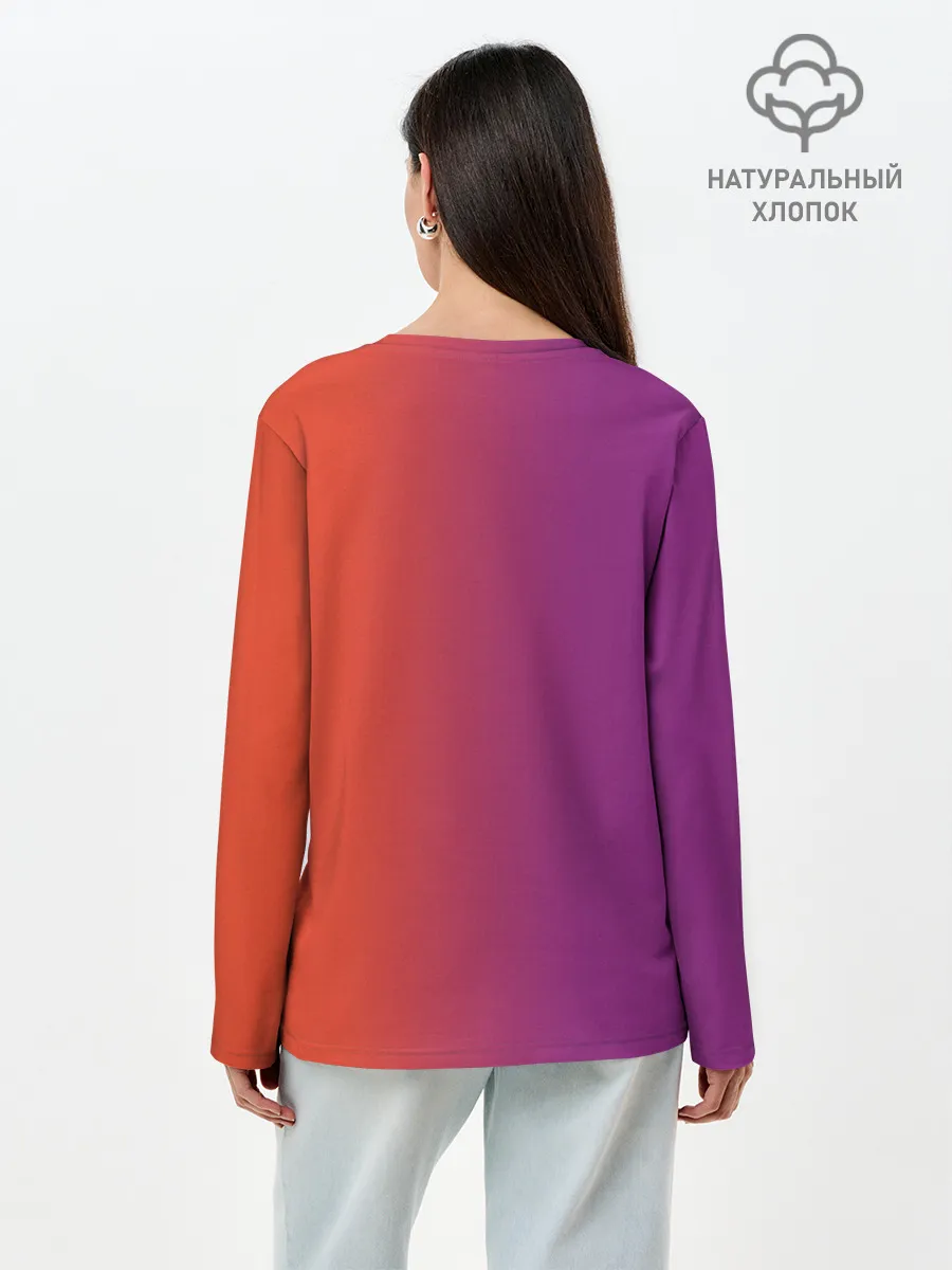 Лонгслив женский. Хлопок / whitty игра Friday Night Funki