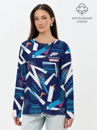 Лонгслив женский. Хлопок / Forza Horizon / Форза
