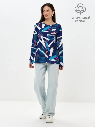 Лонгслив женский. Хлопок / Forza Horizon / Форза