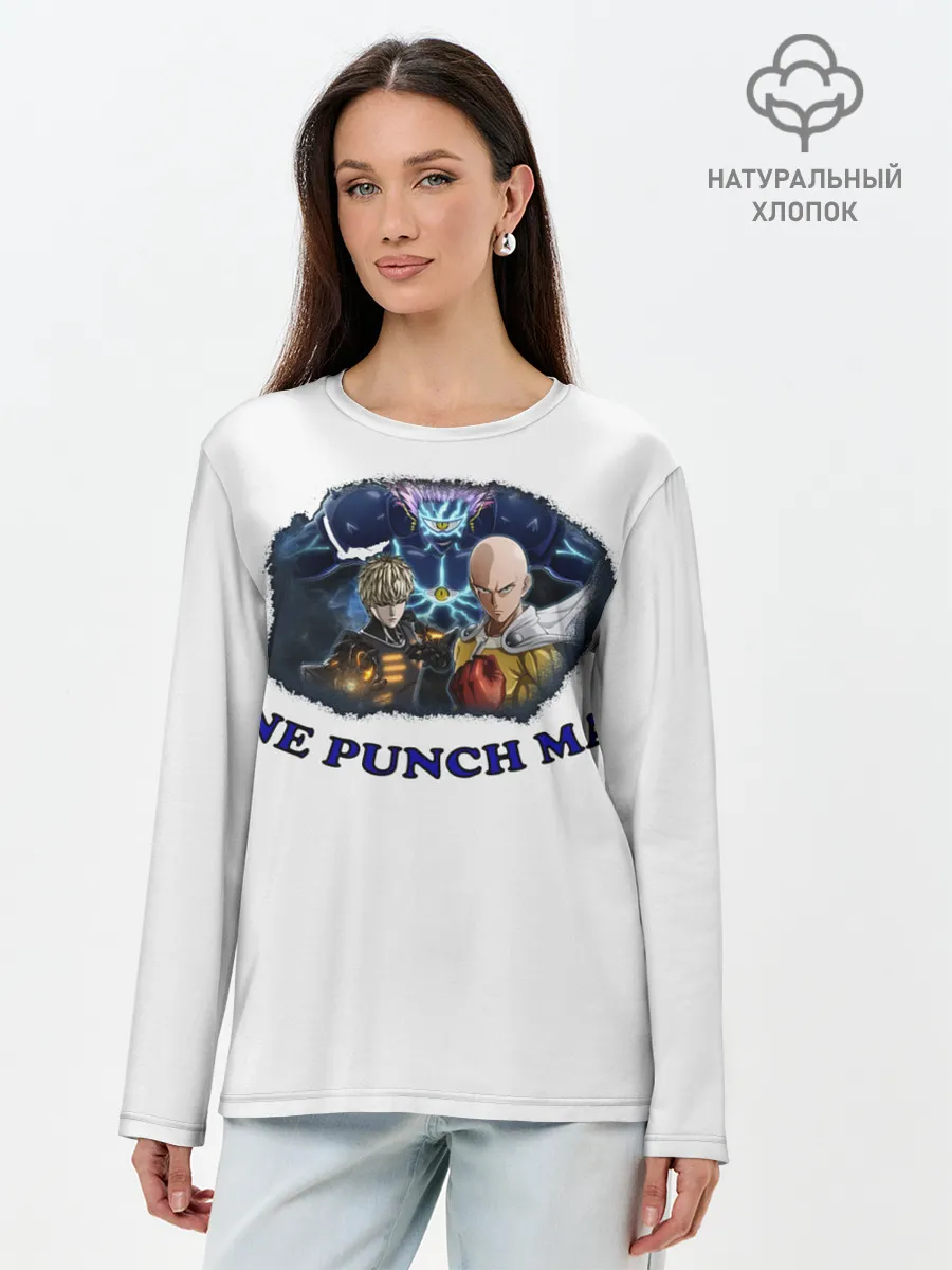 Лонгслив женский. Хлопок / ВанПачМен