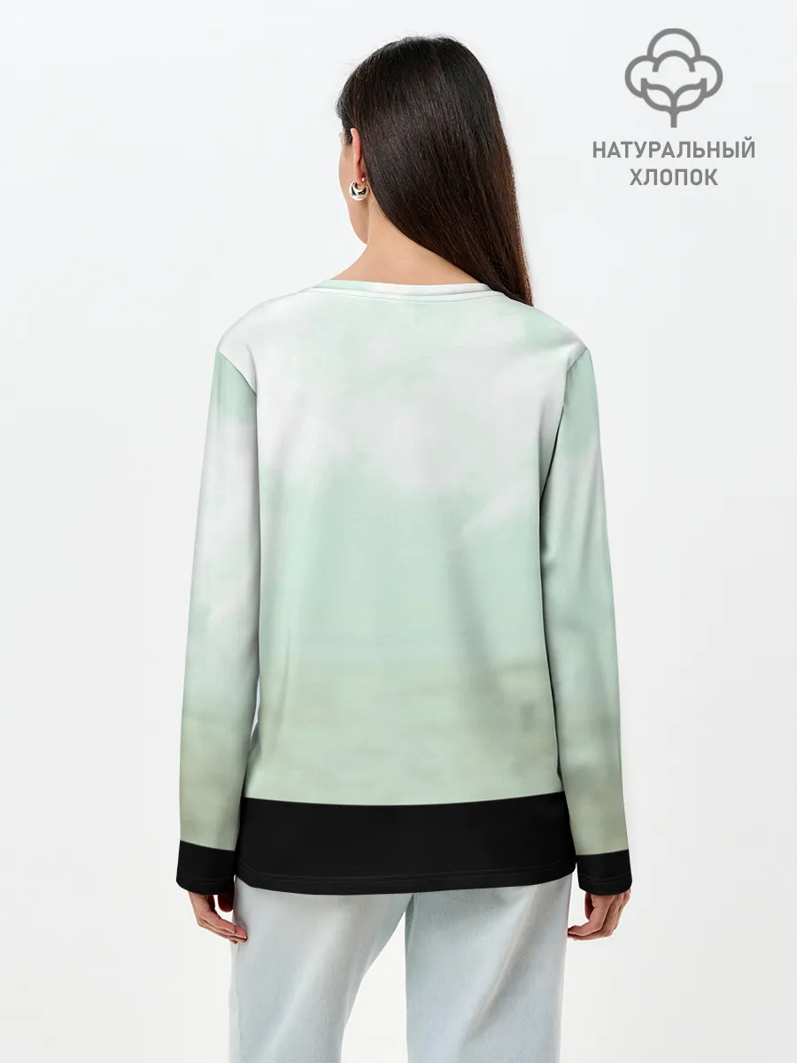 Лонгслив женский. Хлопок / For Honor Mirage