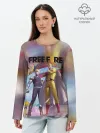 Лонгслив женский. Хлопок / FREEFIRE | САЙТАМА
