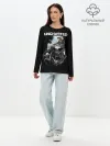 Лонгслив женский. Хлопок / Дерзкий Нейтан
