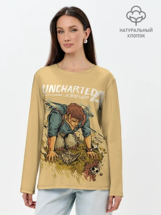 Лонгслив женский. Хлопок / Fallen Nathan