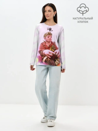 Лонгслив женский. Хлопок / It takes two | Коди