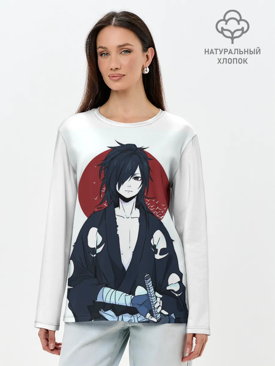 Лонгслив женский. Хлопок / ДОРОРО | ХЯККИМАРУ