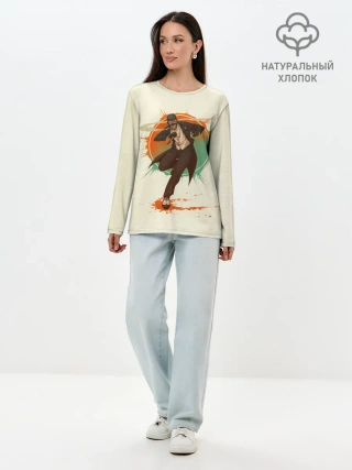 Лонгслив женский. Хлопок / Spy