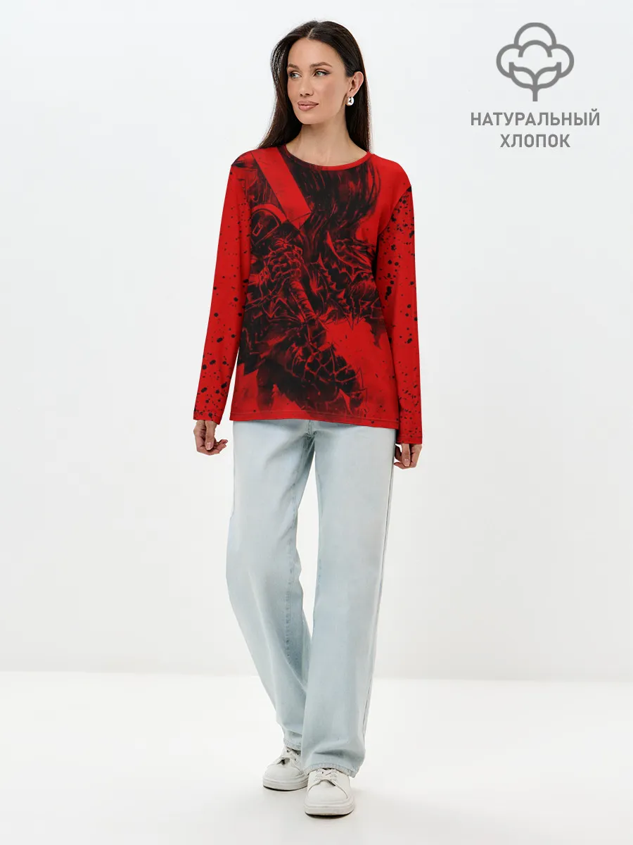Лонгслив женский. Хлопок / BERSERK | БЕРСЕРК