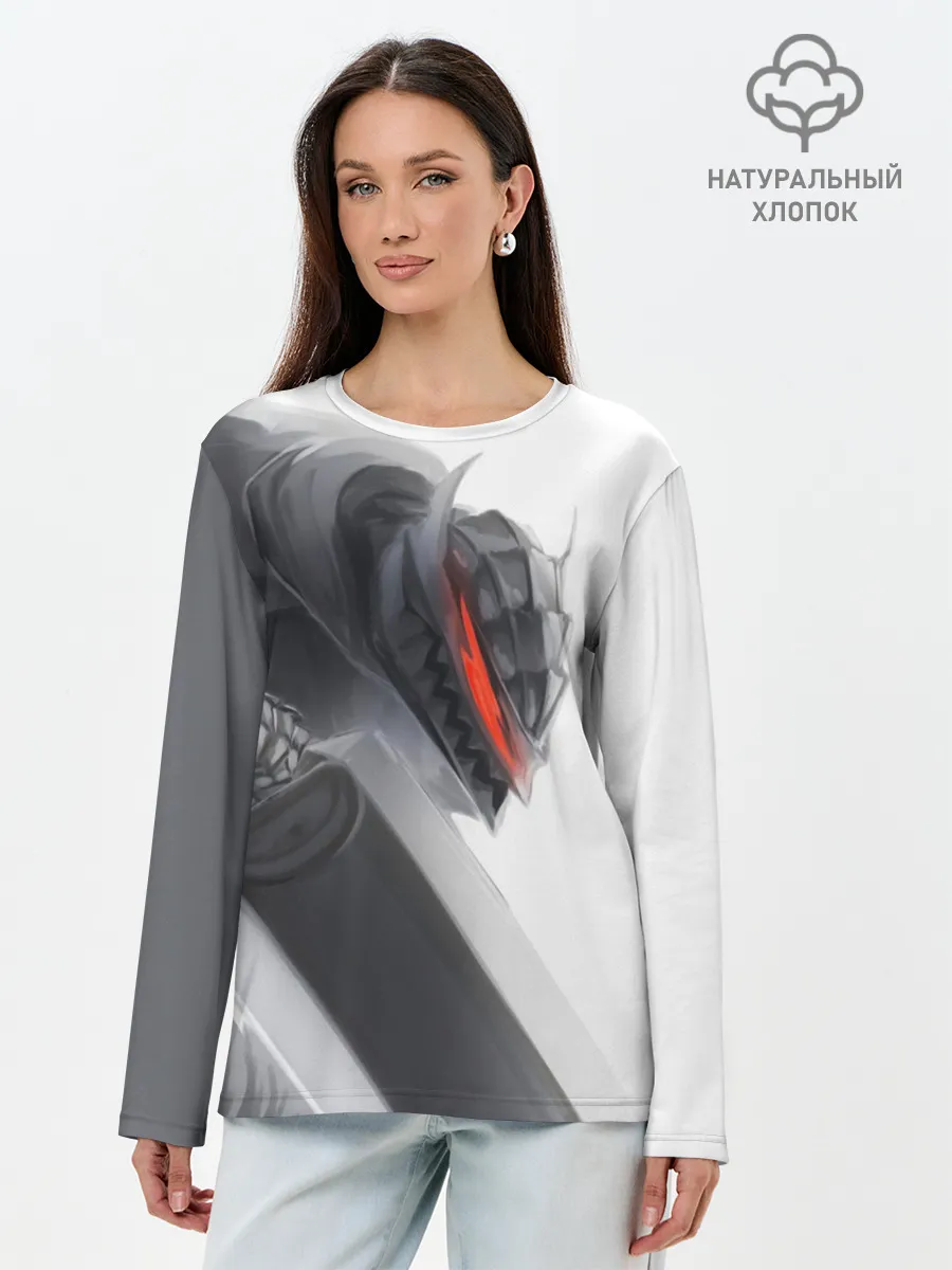 Лонгслив женский. Хлопок / Anime Berserk