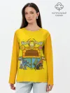 Лонгслив женский. Хлопок / Simpsons nation