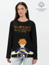 Лонгслив женский. Хлопок / Шоё Хината | Haikyu!! TO THE TOP