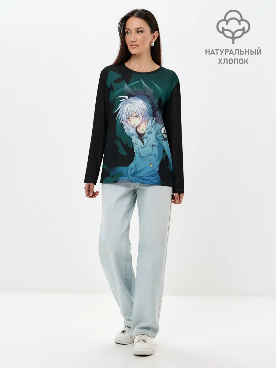 Лонгслив женский. Хлопок / Fairy Tail