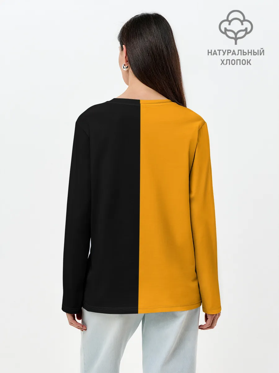 Лонгслив женский. Хлопок / Come as you are