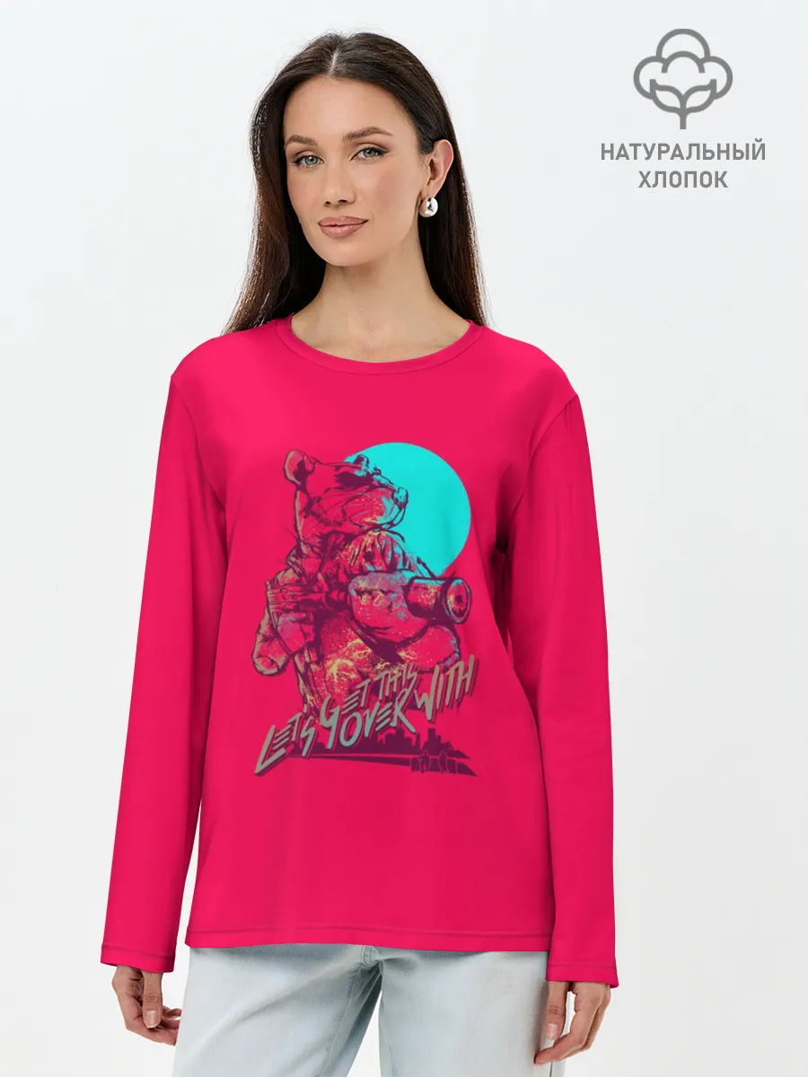 Лонгслив женский. Хлопок / Рихтер