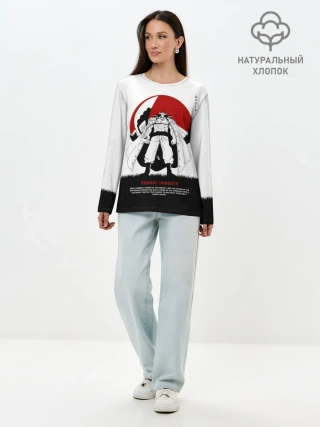 Лонгслив женский. Хлопок / Эдвард Ньюгейт | One Piece. Большой куш