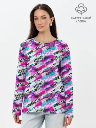 Лонгслив женский. Хлопок / EXTREME