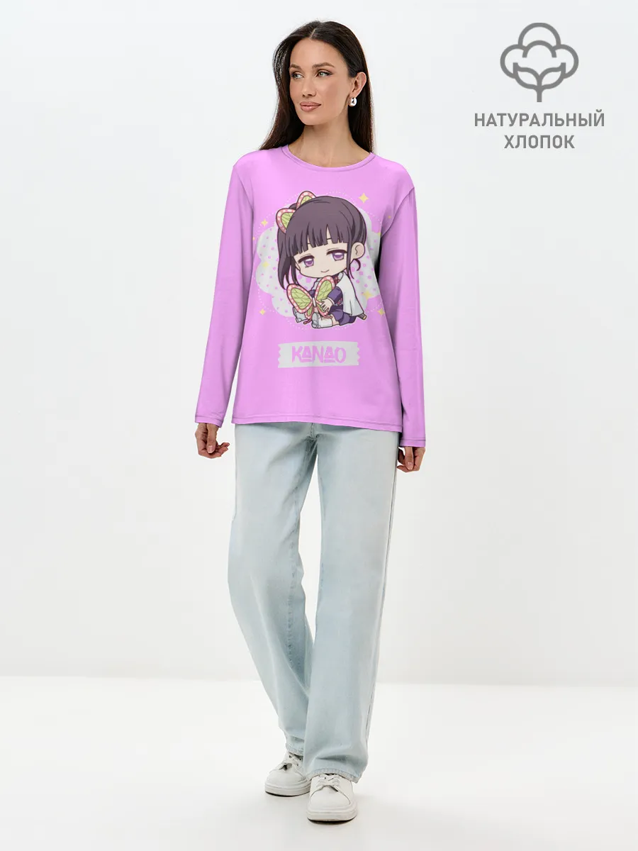Лонгслив женский. Хлопок / Kanao