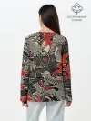 Лонгслив женский. Хлопок / Китайский Дракон, China Dragon