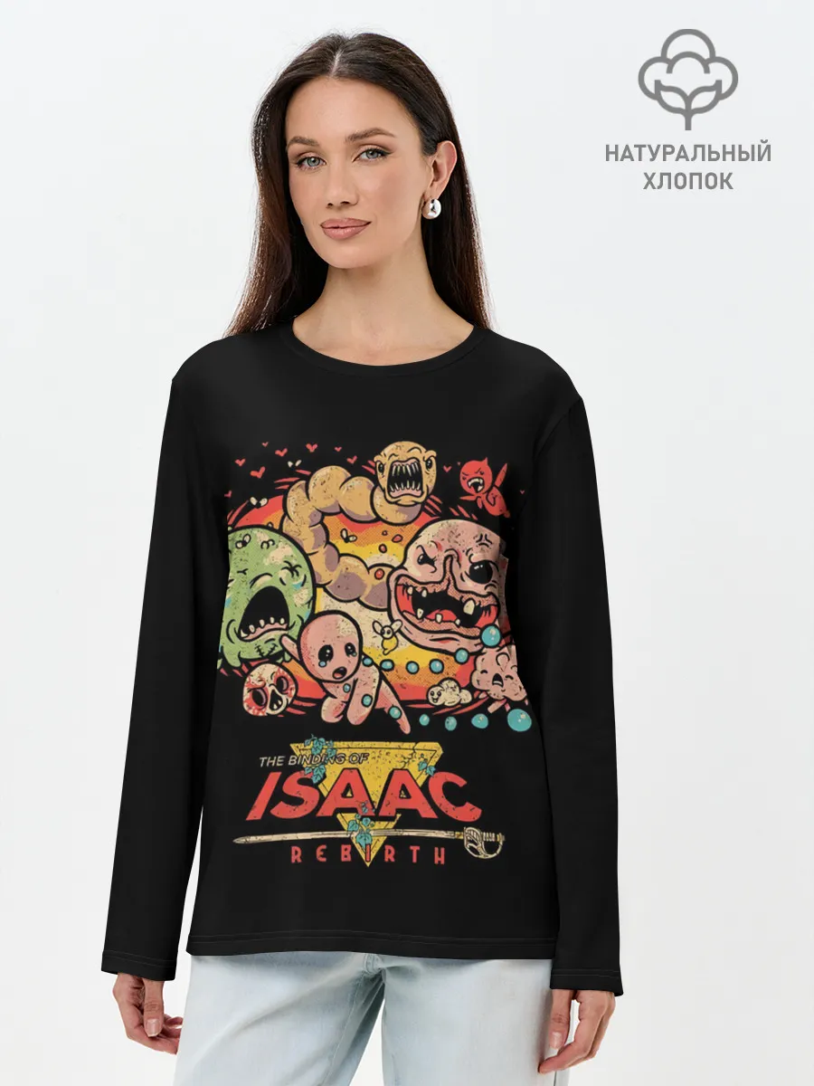 Лонгслив женский. Хлопок / Isaac Rebirth