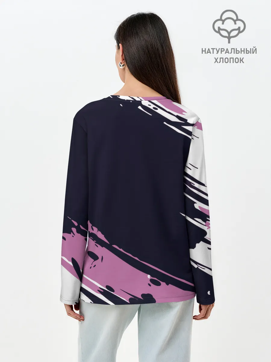 Лонгслив женский. Хлопок / Шарлотта Катакури | One Piece