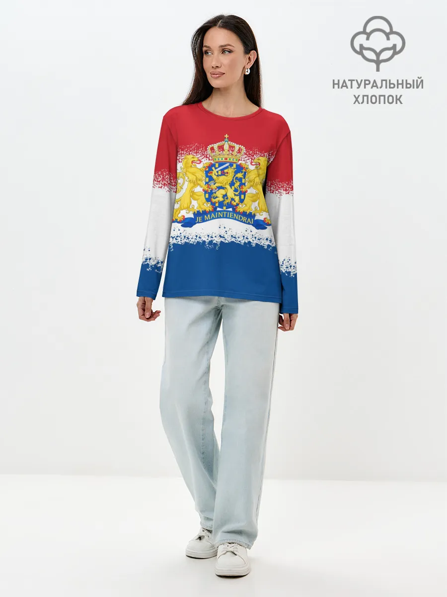 Лонгслив женский. Хлопок / Нидерланды