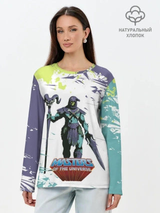 Лонгслив женский. Хлопок / SKELETOR | СКЕЛЕТОР