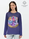 Лонгслив женский. Хлопок / Pony team