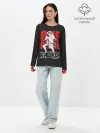 Лонгслив женский. Хлопок / One Piece Luffy