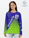 Лонгслив женский. Хлопок / HUSQVARNA / ХУСКВАРНА / SPORT
