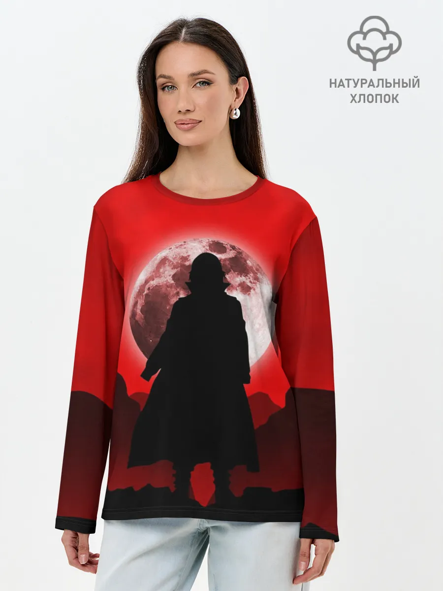 Лонгслив женский. Хлопок / МАЙКИ | МАНДЗИРО САНО