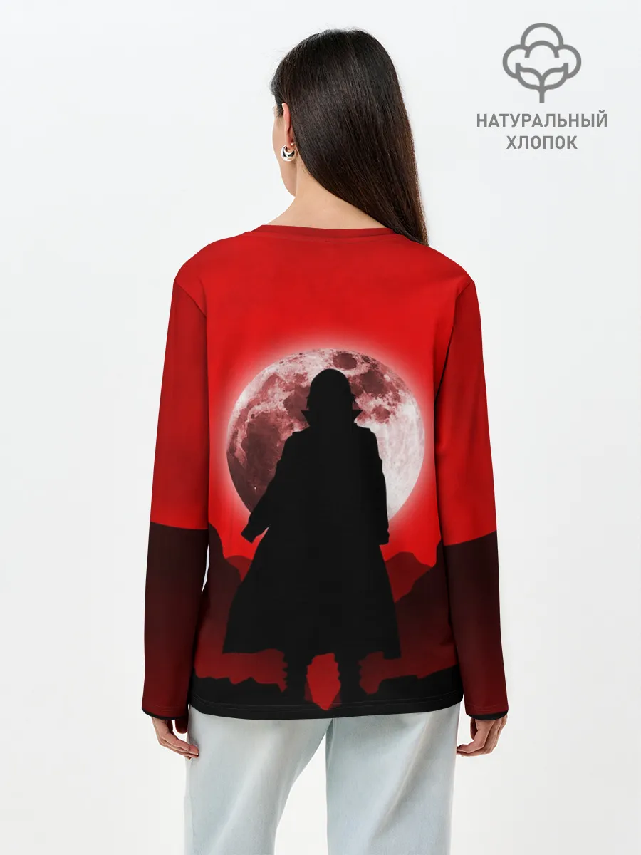 Лонгслив женский. Хлопок / МАЙКИ | МАНДЗИРО САНО