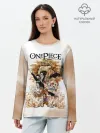 Лонгслив женский. Хлопок / One Piece. Пираты Соломенной Шляпы