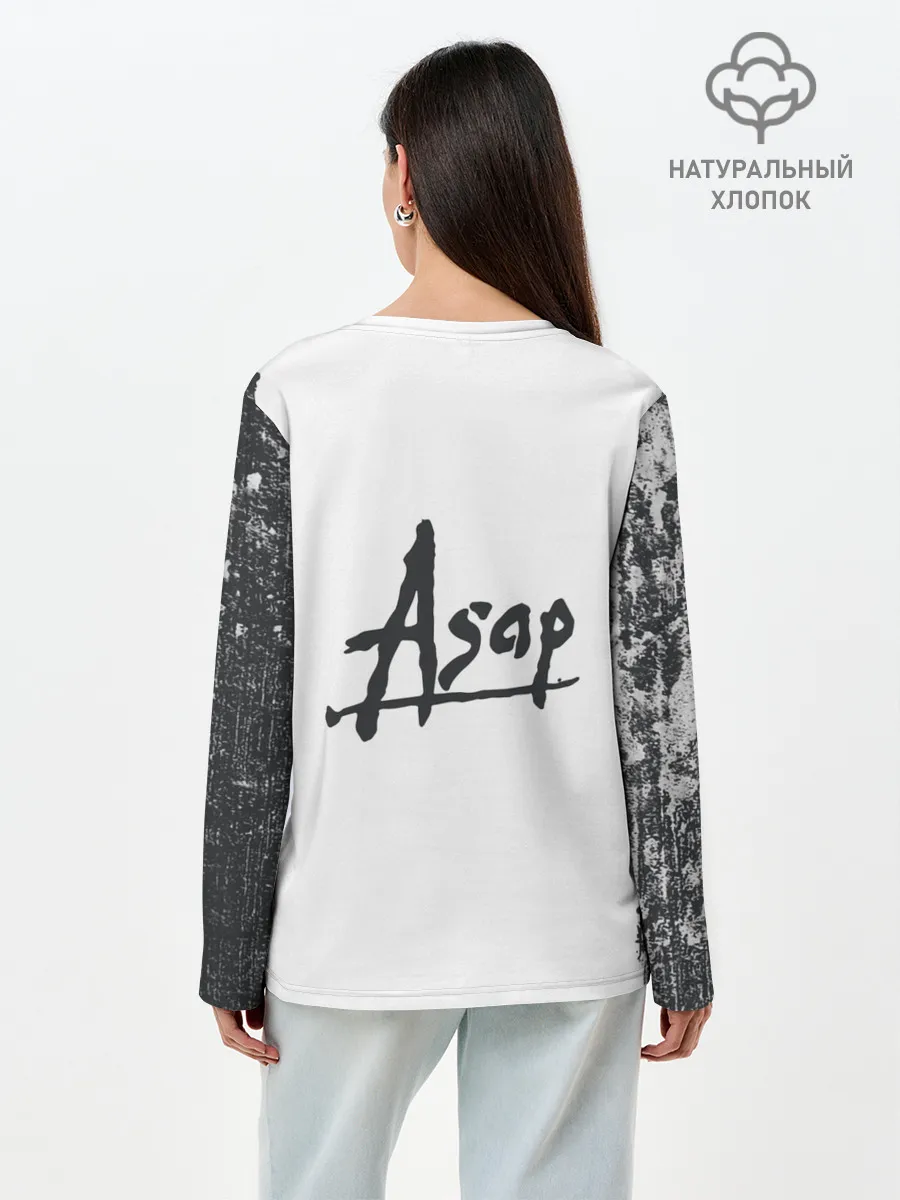 Лонгслив женский. Хлопок / ASAP ROCKY | АСАП