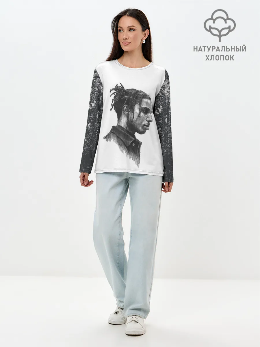 Лонгслив женский. Хлопок / ASAP ROCKY | АСАП
