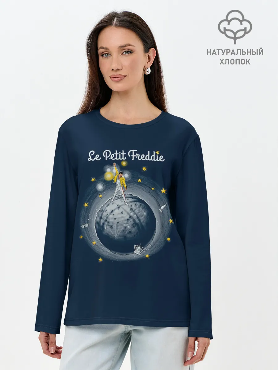 Лонгслив женский. Хлопок / Le Petit Freddie