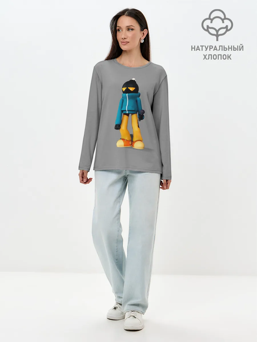 Лонгслив женский. Хлопок / Friday Night Funkin Whitty