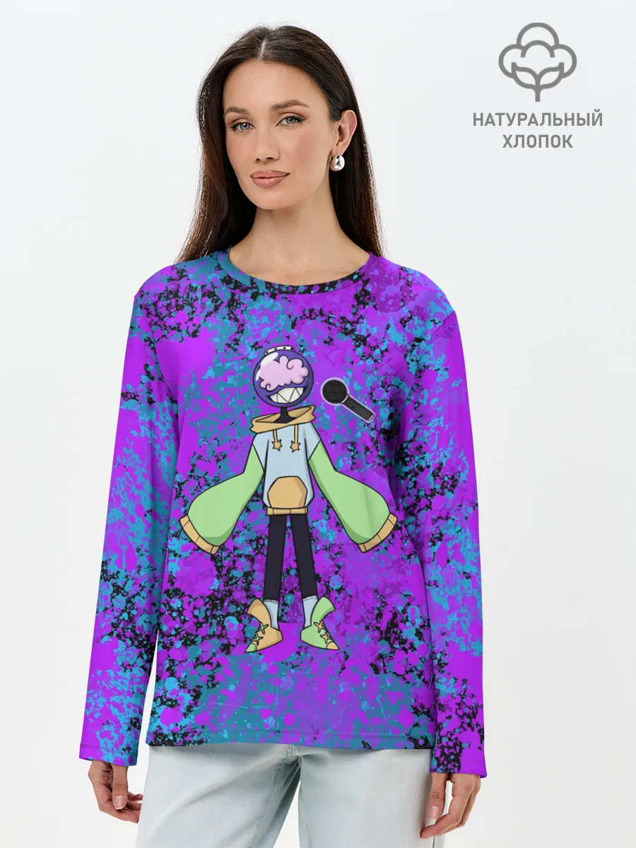 Лонгслив женский. Хлопок / Friday Night Funkin | Витти