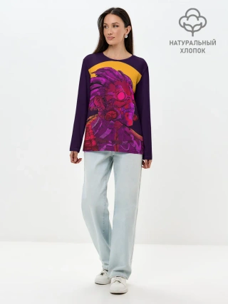 Лонгслив женский. Хлопок / Cyberpunk 2077 | Cyberware