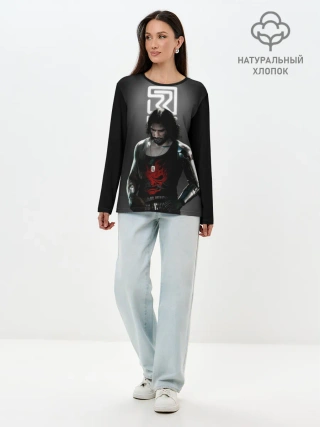 Лонгслив женский. Хлопок / CP77 | Relic
