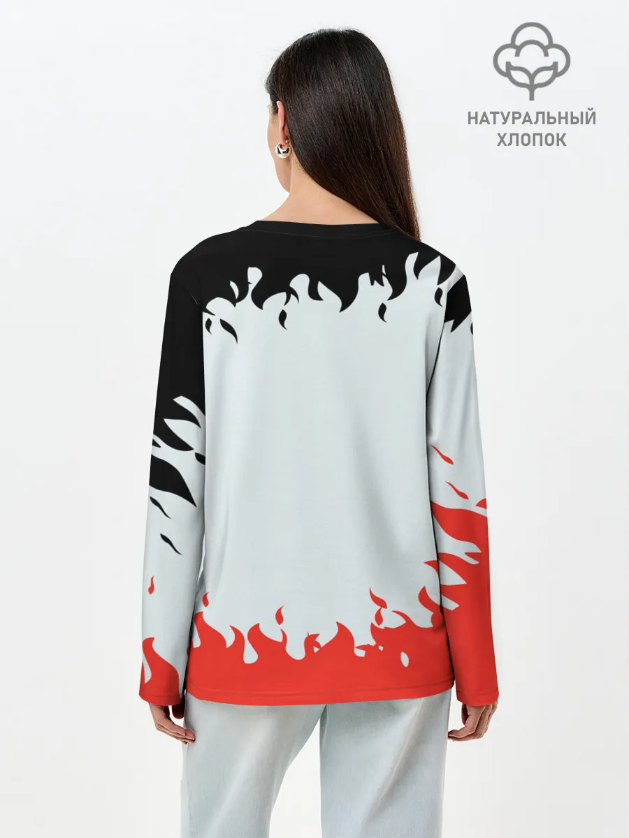 Лонгслив женский. Хлопок / LIL PUMP | ЛИЛ ПАМП