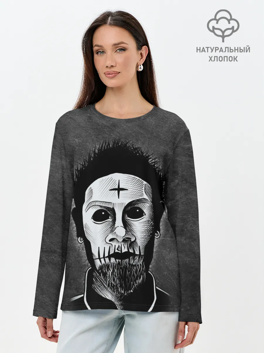 Лонгслив женский. Хлопок / LIMP BIZKIT | ЛИМП БИЗКИТ