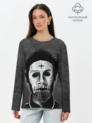 Лонгслив женский. Хлопок / LIMP BIZKIT | ЛИМП БИЗКИТ