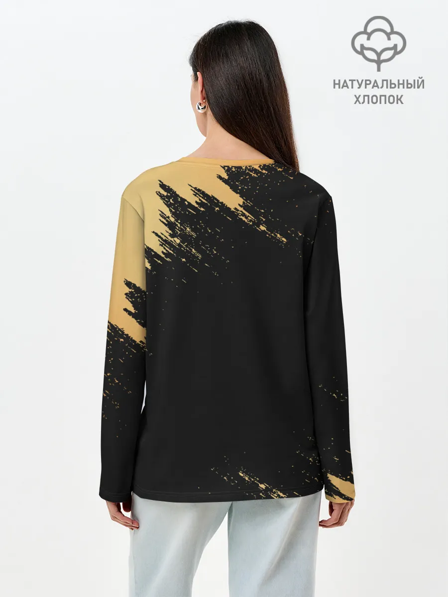 Лонгслив женский. Хлопок / Фредди Меркьюри | Freddie Mercury