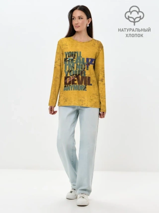 Лонгслив женский. Хлопок / Corey Taylor