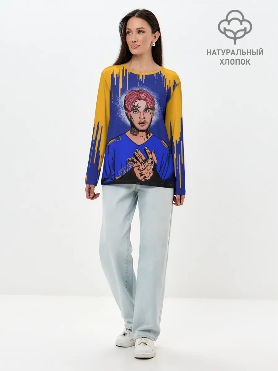 Лонгслив женский. Хлопок / LIL PEEP | ЛИЛ ПИП