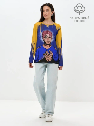 Лонгслив женский. Хлопок / LIL PEEP | ЛИЛ ПИП