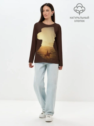 Лонгслив женский. Хлопок / RDR2 | Arthur