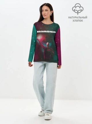 Лонгслив женский. Хлопок / RAMMSTEIN | РАМШТАЙН