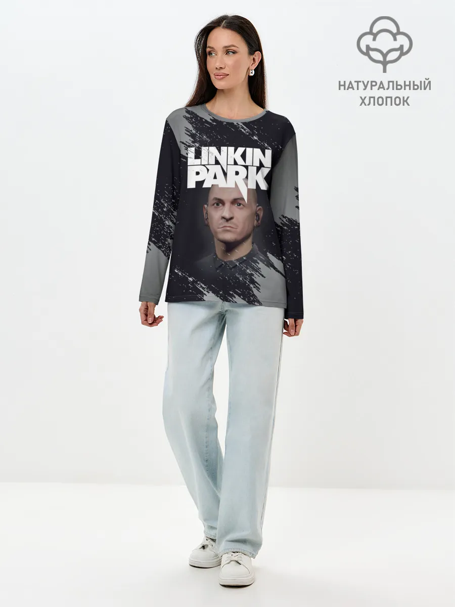 Лонгслив женский. Хлопок / ЧЕСТЕР | ЛИНКИН ПАРК