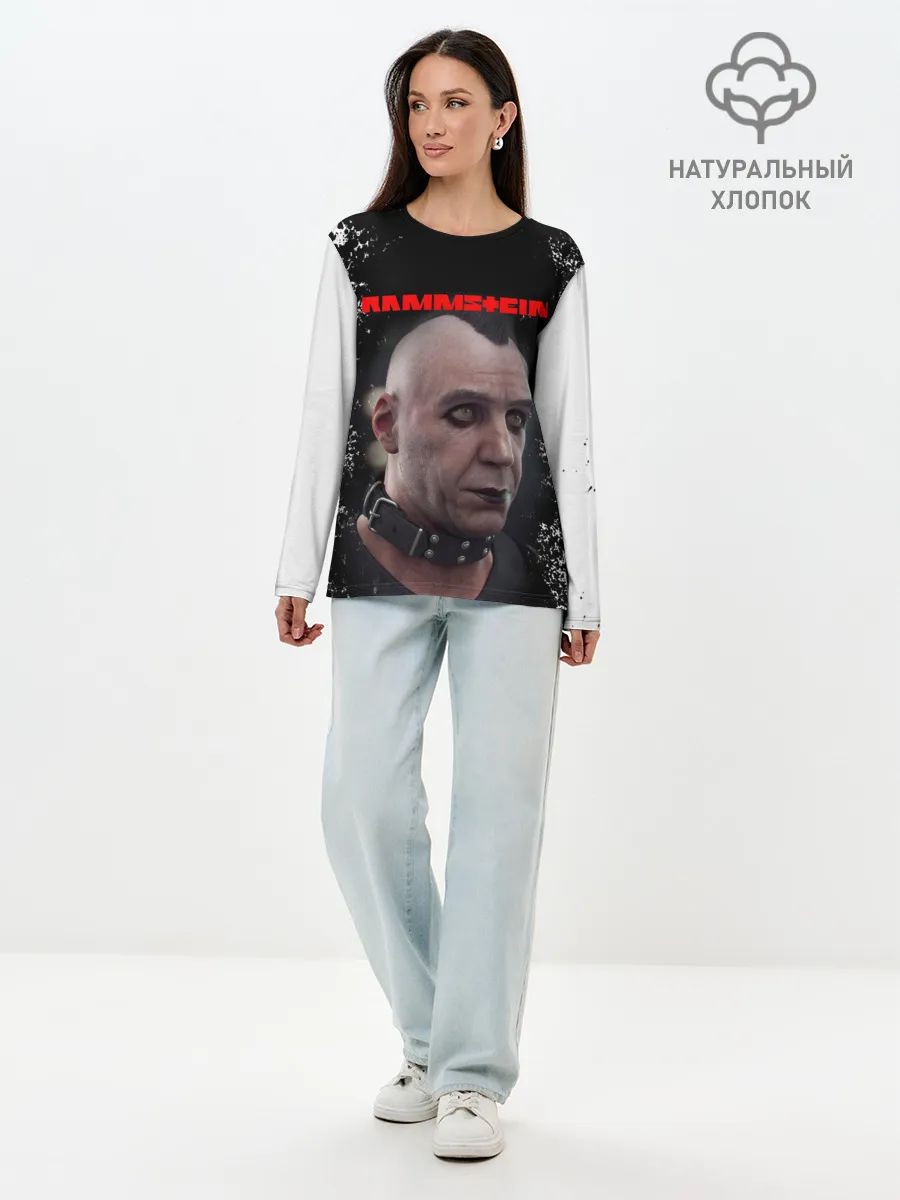 Лонгслив женский. Хлопок / RAMMSTEIN | РАМШТАЙН